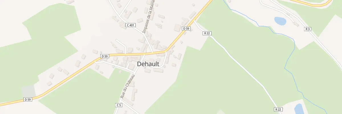 Plan du 8 Rue du Bordage à Dehault