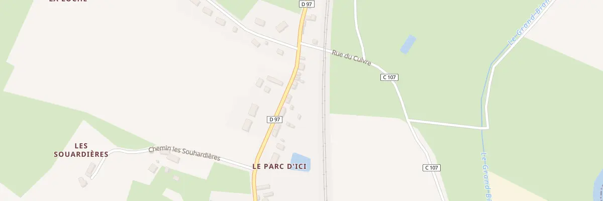 Plan du 97 Rue Principale à Boëssé-le-Sec