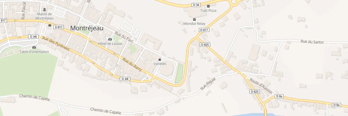 Plan du 5A Rue du Parc à Beaufort