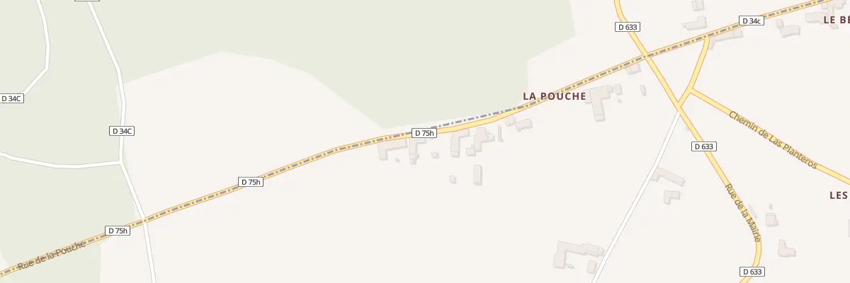 Plan du 12 Rue de la Pouche à Loudet