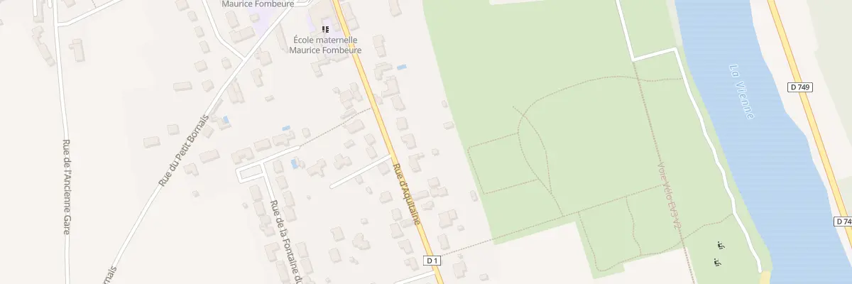 Plan du 39 Rue d’Aquitaine à Bonneuil-Matours