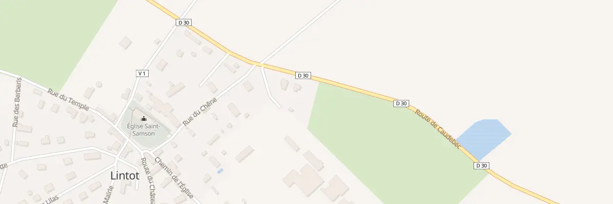 Plan du 5 Imp de la Ferme à Lintot