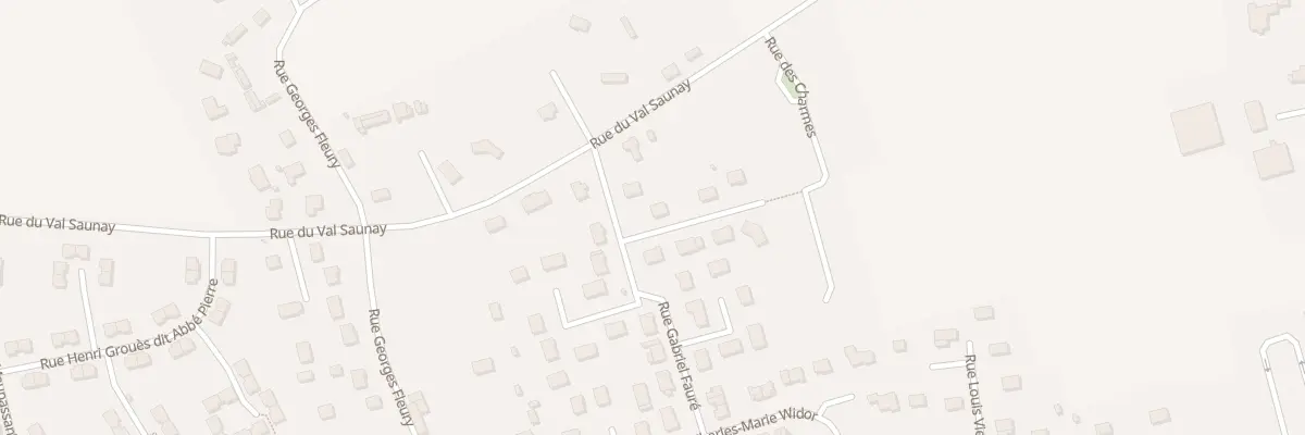 Plan du 1 Rue Camille Saint Saens à La Frénaye