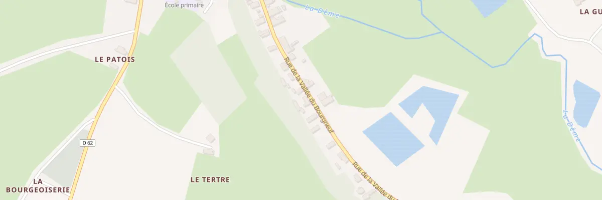Plan du 26 Rue de la Vallée du Bourgneuf à Beaumont-sur-Dême