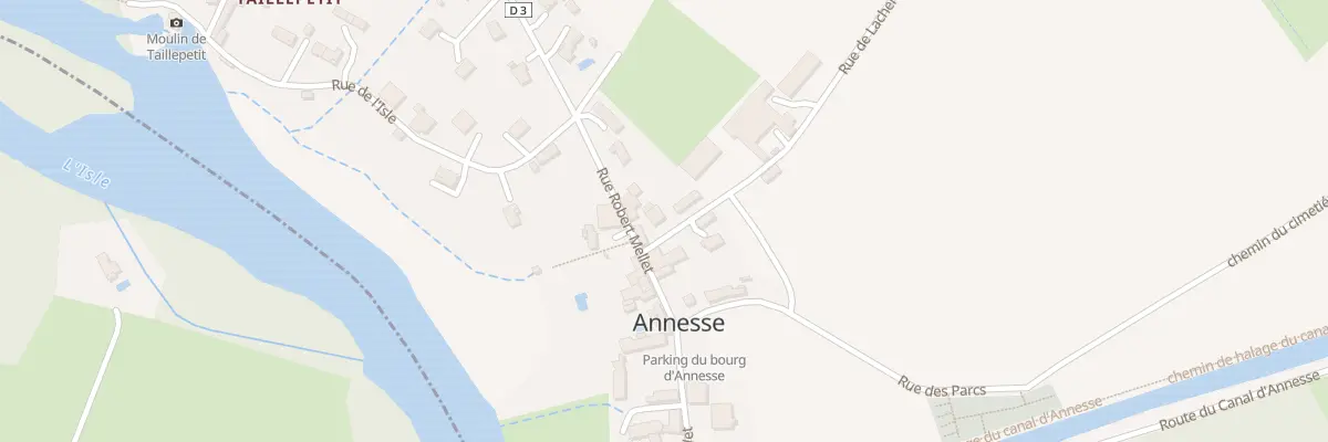 Plan du 26 Rue de Lachenal à Annesse-et-Beaulieu