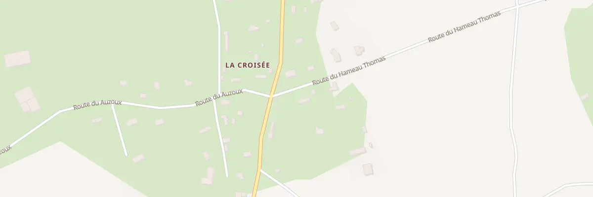 Plan du 4 Rte du Hameau Thomas au Perrey