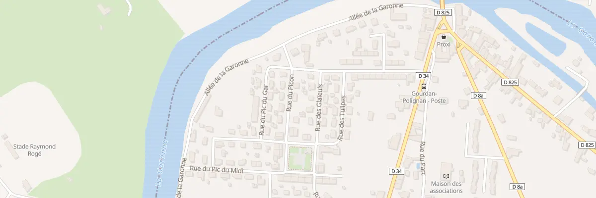 Plan du 3 Rue du Picon à Gourdan-Polignan