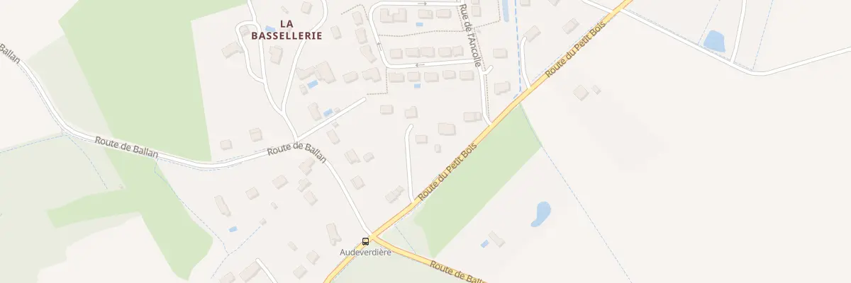 Plan du 3B Rte du Petit Bois à Savonnières