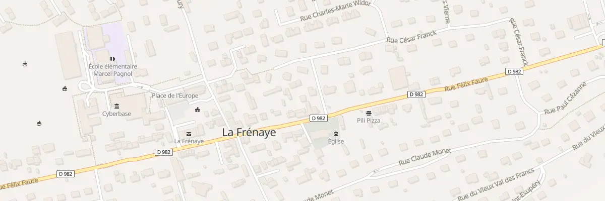 Plan du 5209 Le Village à La Frénaye