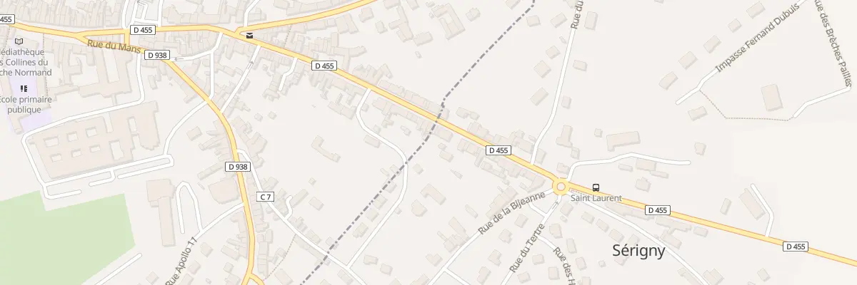 Plan du 34 Rue de Nogent à Belforêt-en-Perche