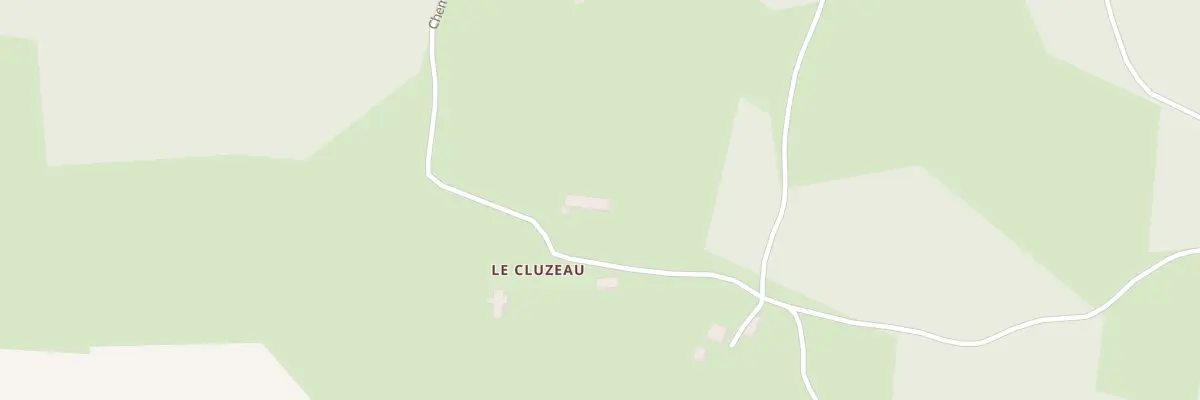Plan du 1175 Che du Cluzeau à Villamblard