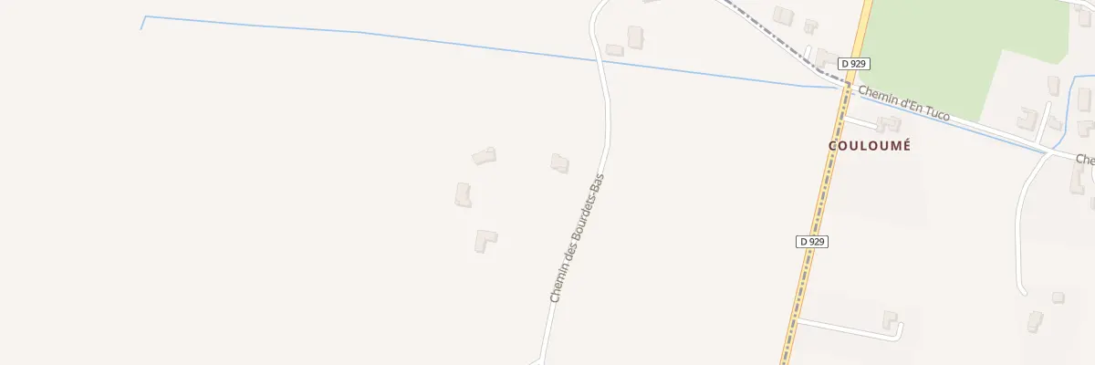 Plan du 180 Che des Bourdets-Bas à Esclassan-Labastide