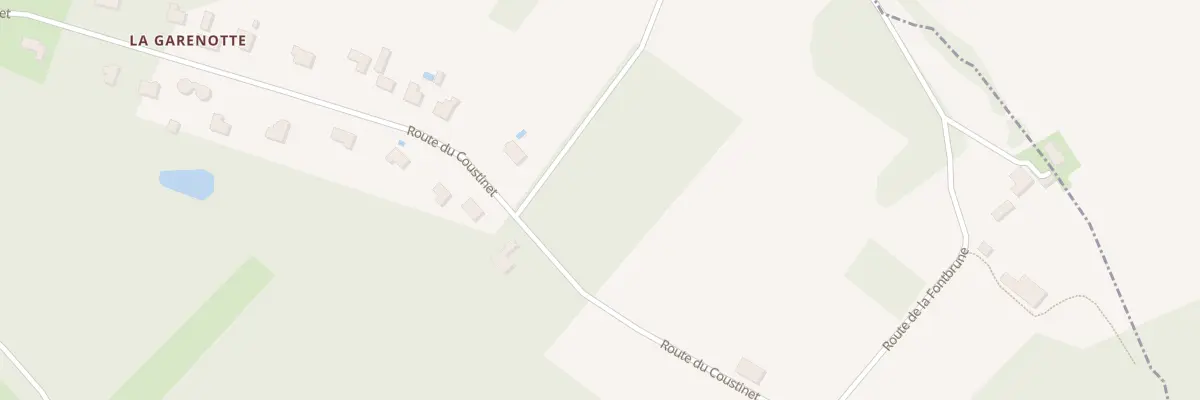 Plan du 3101 Rte de Coustinet à Cours-de-Pile