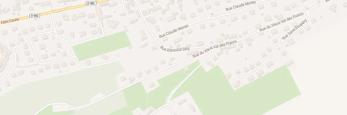 Plan du 36 Rue du Vieux Val des Francs à La Frénaye