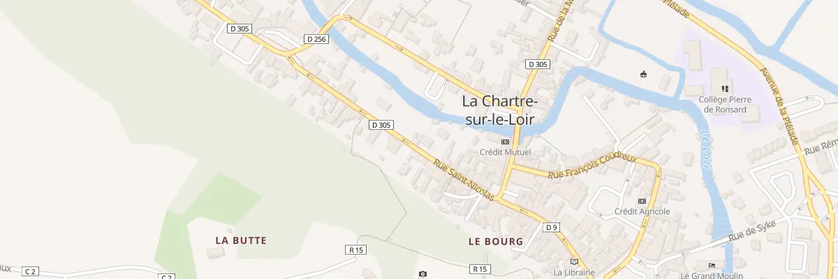 Plan du 20 Rue Saint Nicolas à La Chartre-sur-le-Loir