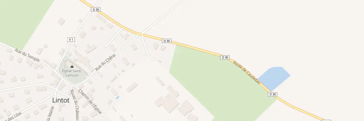 Plan du 7 Imp de la Ferme à Lintot
