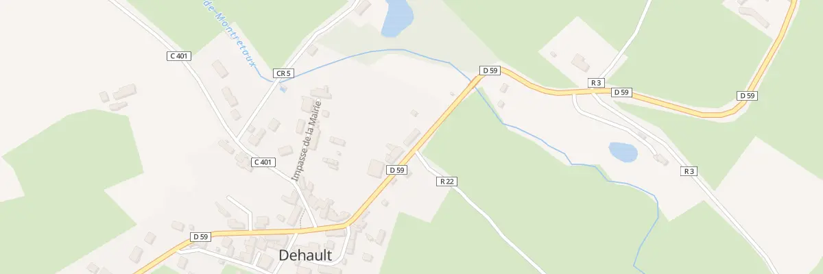 Plan du 7 Rue du Montreteaux à Dehault