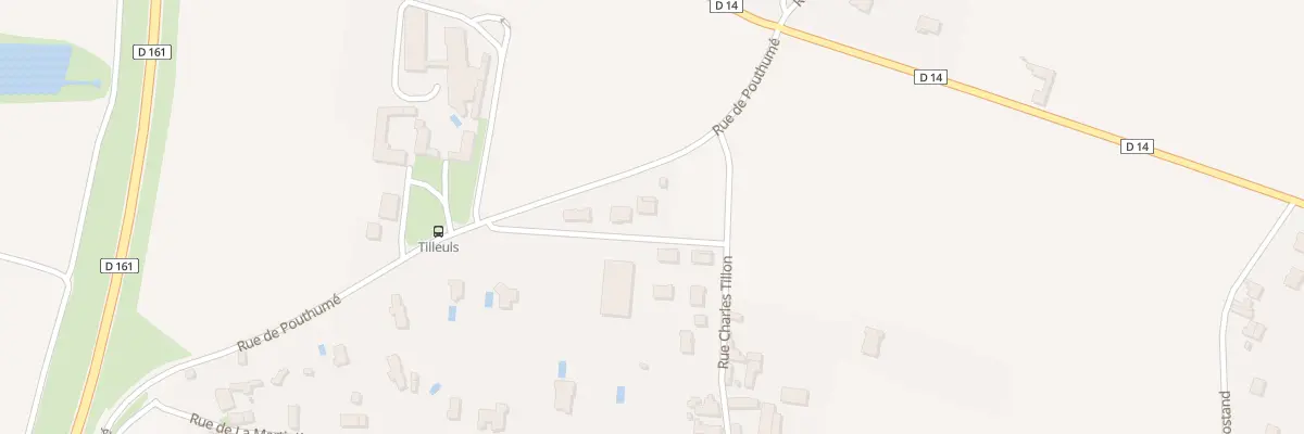 Plan du 105 Rue de Pouthume à Châtellerault