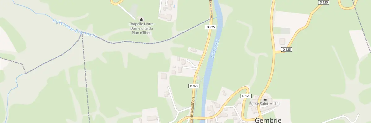 Plan du 5053 Bareilles à Gembrie