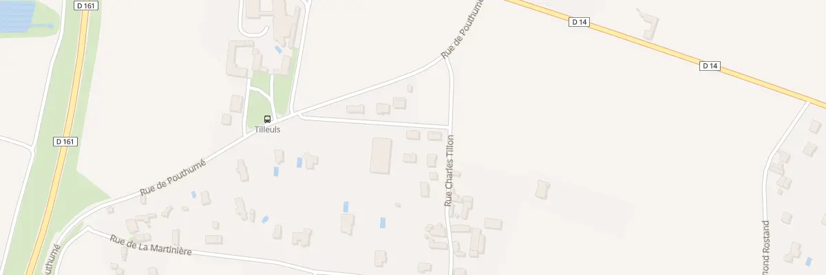 Plan du 134 Rue de Pouthume à Châtellerault