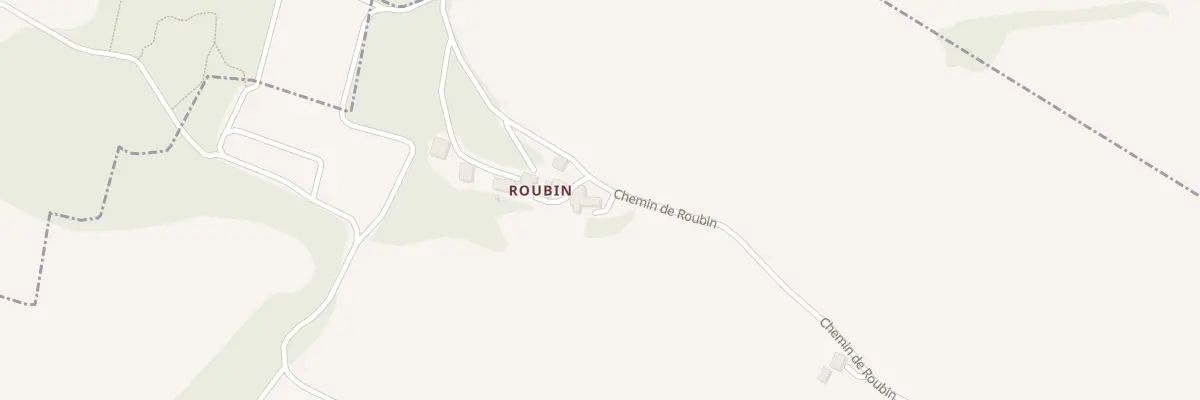 Plan du 2311 Che de Roubin à Auch