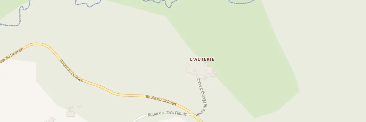 Plan du 36 L’Auterie à Teyjat