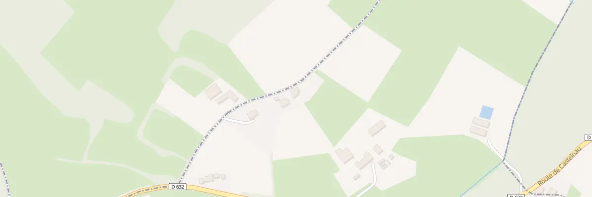 Plan du 6 Che de Casterets à Betbèze
