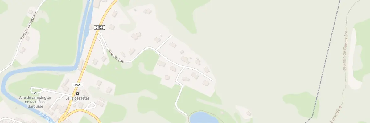 Plan du 318 Rue du Lac à Mauléon-Barousse