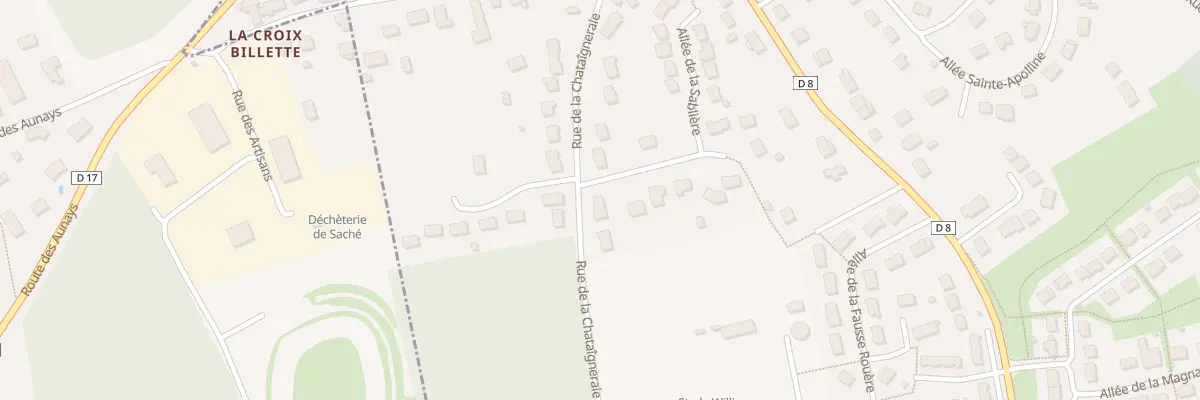 Plan du 18 Rue de la Chataigneraie à Pont-de-Ruan