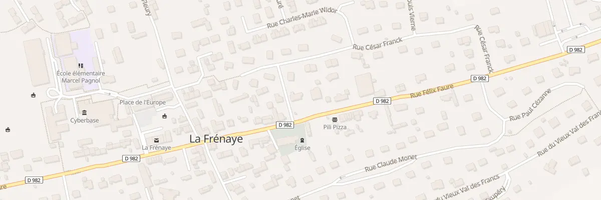 Plan du 75 Rue Félix Faure à La Frénaye