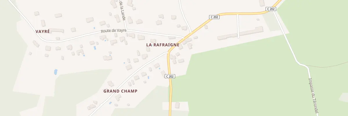 Plan du 98 La Refrenie à Saint-Sauveur