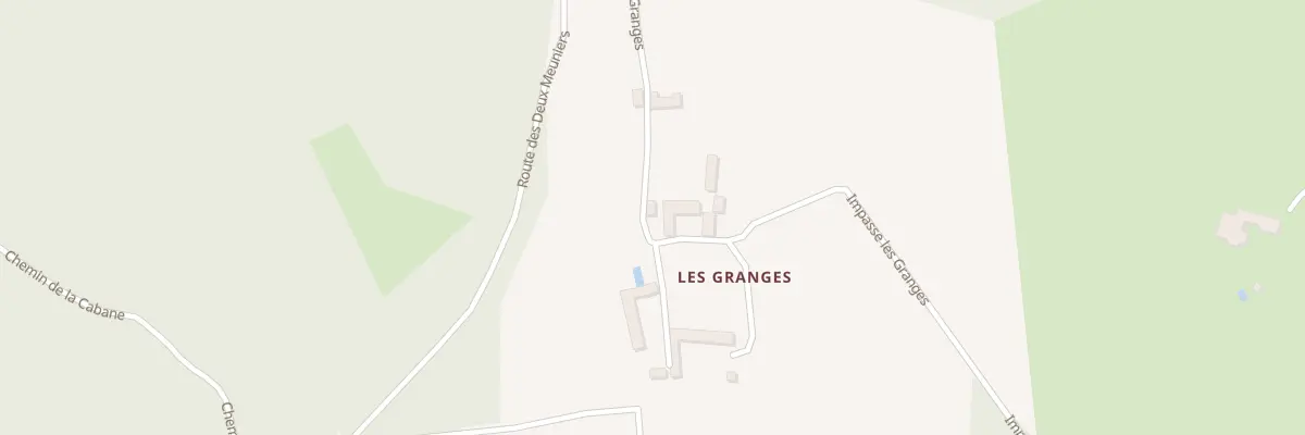 Plan du 110 Les Granges à Campsegret