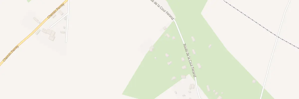 Plan du 63 Rte de la Cour Ferand au Perrey
