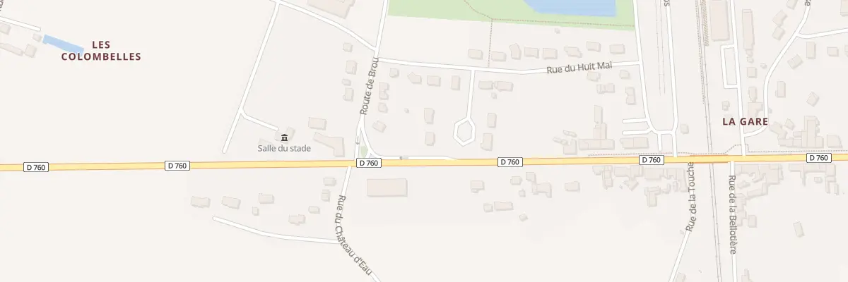 Plan du 3 Pl du Tulipier à Noyant-de-Touraine