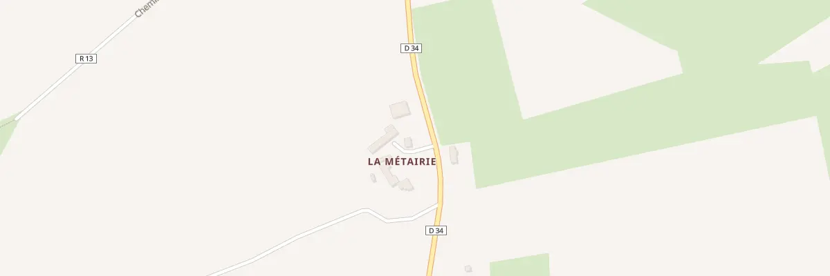Plan du 5093 La Metairie à Maisoncelles