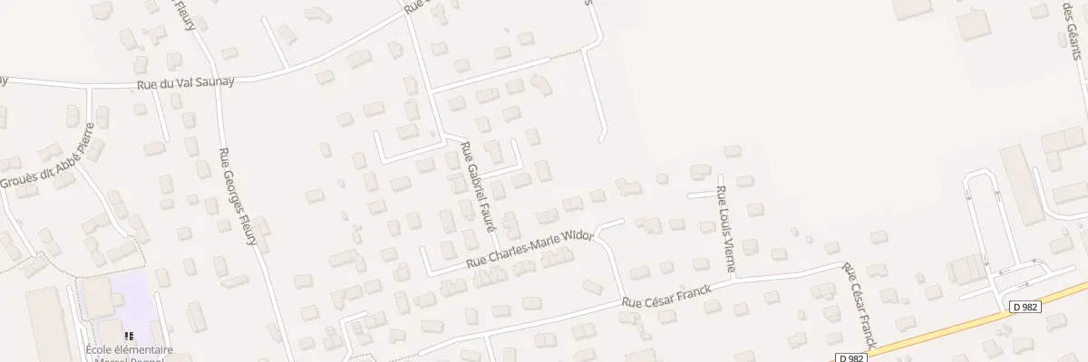 Plan du 5001 Rue Gabriel Faure à La Frénaye