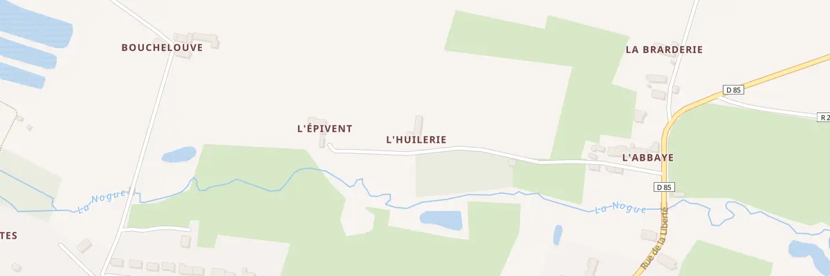 Plan du 5093 L’Huilerie à Saint-Michel-de-Chavaignes