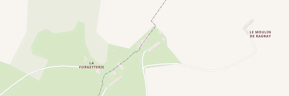 Plan du 1 La Forgetterie à Loisail