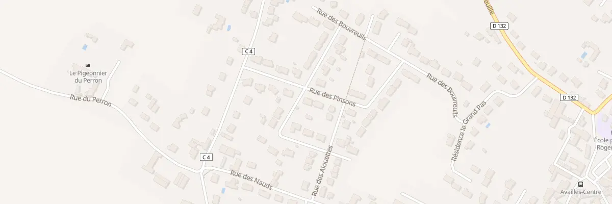 Plan du 25 Rue des Pinsons à Availles-en-Châtellerault