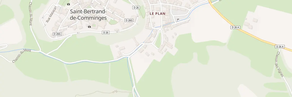 Plan du 78 Le Plan à Saint-Bertrand-de-Comminges