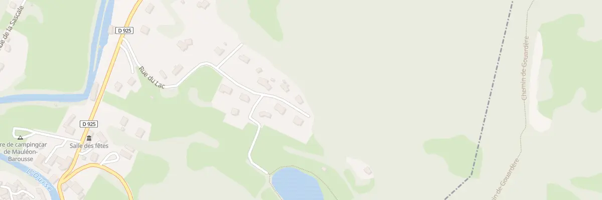 Plan du 376 Rue du Lac à Mauléon-Barousse