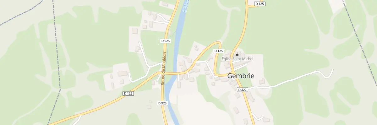 Plan du 5007 Le Village à Gembrie
