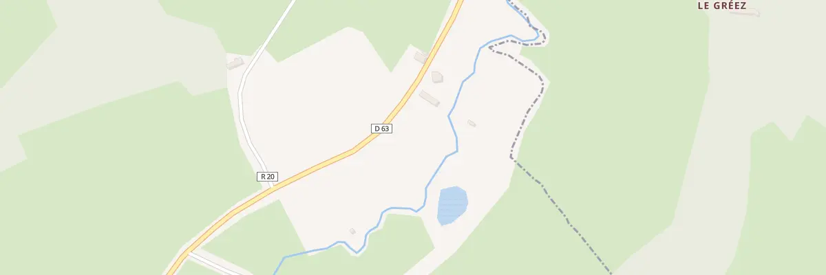 Plan du 5152 La Roussardiere à Courdemanche