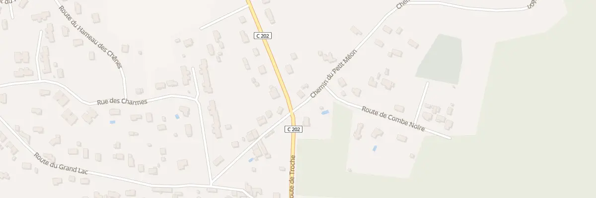 Plan du 1 Che du Petit Meon à Creysse