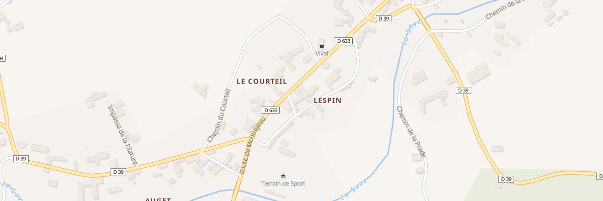 Plan du 6 Chem Lespin à Saint-Plancard