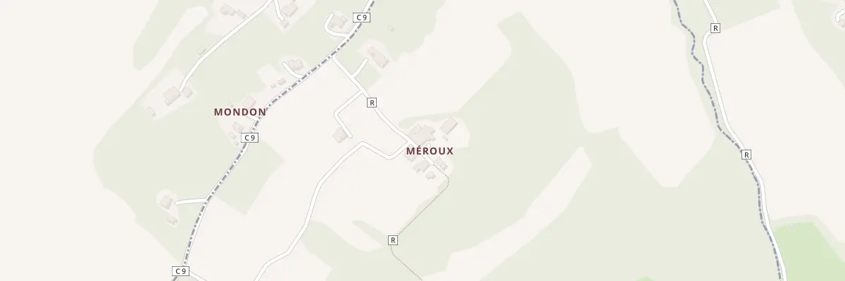 Plan du 5 Che de Méroux à Aubiac