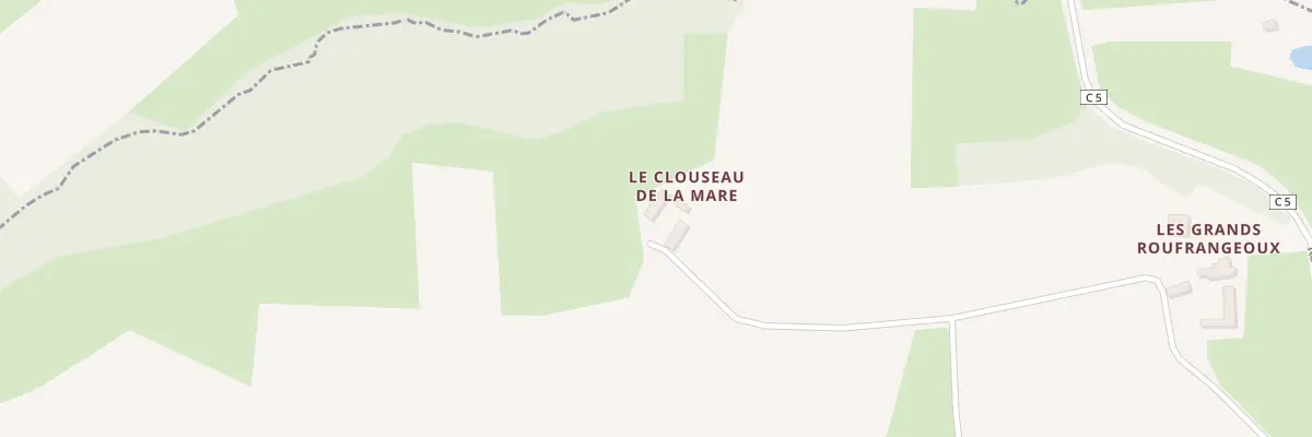 Plan du 5172 Les Petits Roufrangeaux à Dehault