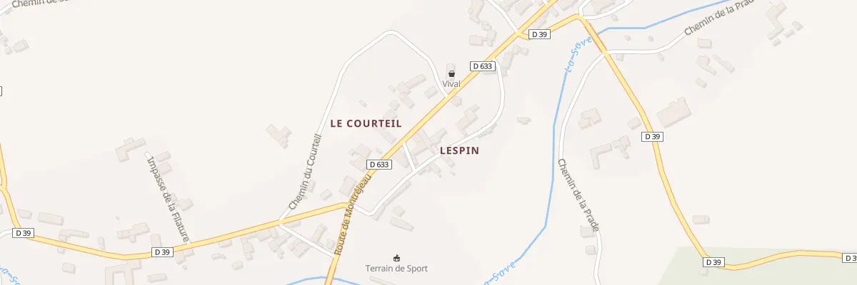 Plan du 5 Chem Lespin à Saint-Plancard