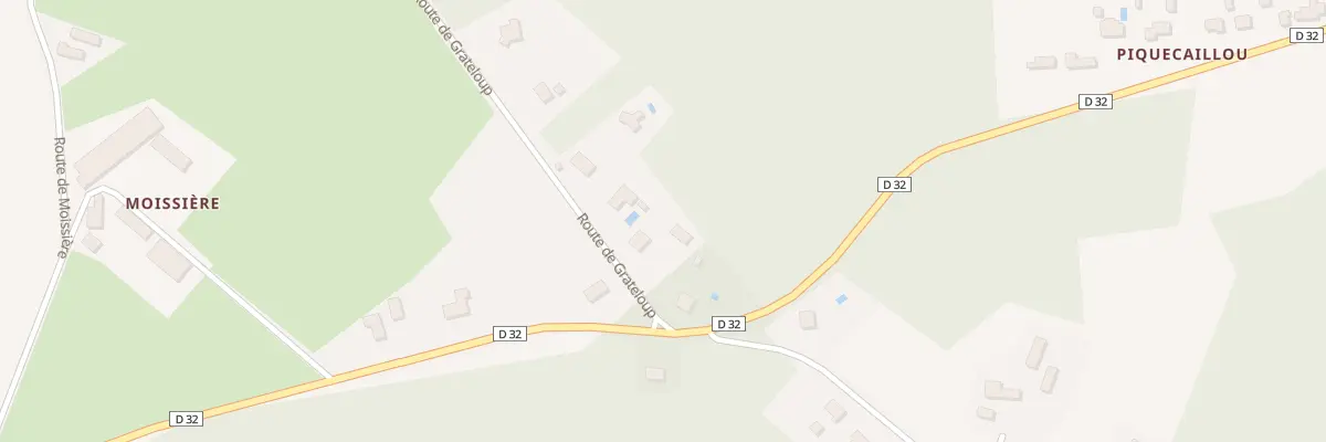 Plan du 86 Le Fournicou Sud à Saint-Sauveur