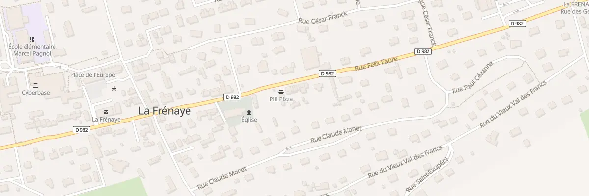 Plan du 58 Rue Félix Faure à La Frénaye
